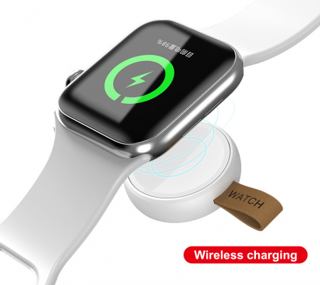 Incarcator portabil pentru Apple Watch magnetic, TIENTEN, fast Charger, incarcare magnetica, USB, 2W [4]