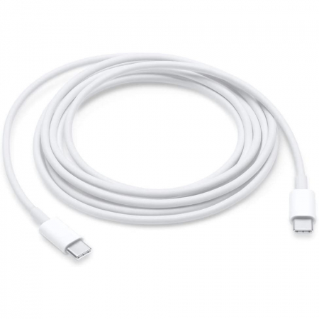 Cabluri de date - Cablu de incarcare si transfer de date USB-C la USB-C, 5V, 5A, 1m, alb, TIENTEN