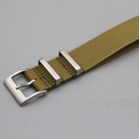 Curea ceas Nato Ribbed Nylon, Tienten, material textil, 20mm, kaki [4]