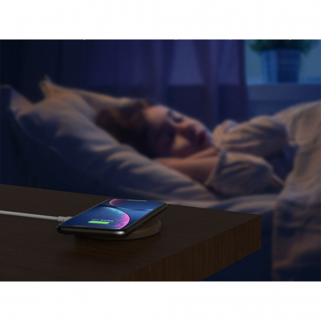 Incarcator pad wireless din lemn, fast charge, 10W, compatibil QC 3.0 [2]
