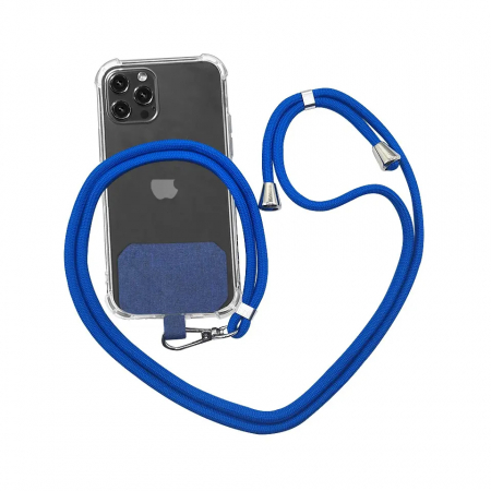 Snur/curea pentru telefon sau tableta, TIENTEN, universal, reglabil, albastru [1]