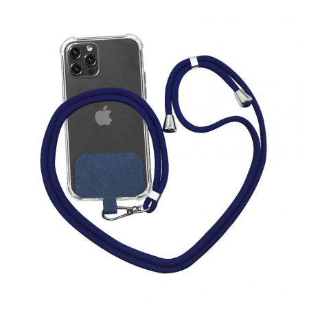 Snur/curea pentru telefon sau tableta, TIENTEN, universal, reglabil, albastru inchis [1]
