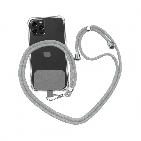 Snur/curea pentru telefon sau tableta, TIENTEN, Universal, reglabil, gri [2]
