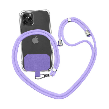 Snur/curea pentru telefon sau tableta, TIENTEN, universal, reglabil, mov [1]