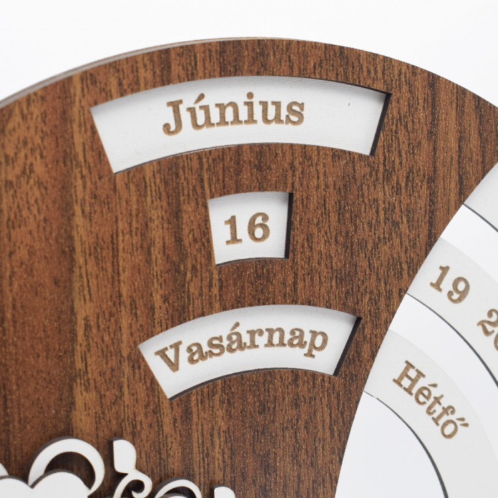 Calendar perpetuu personalizabil din lemn- model2 [3]
