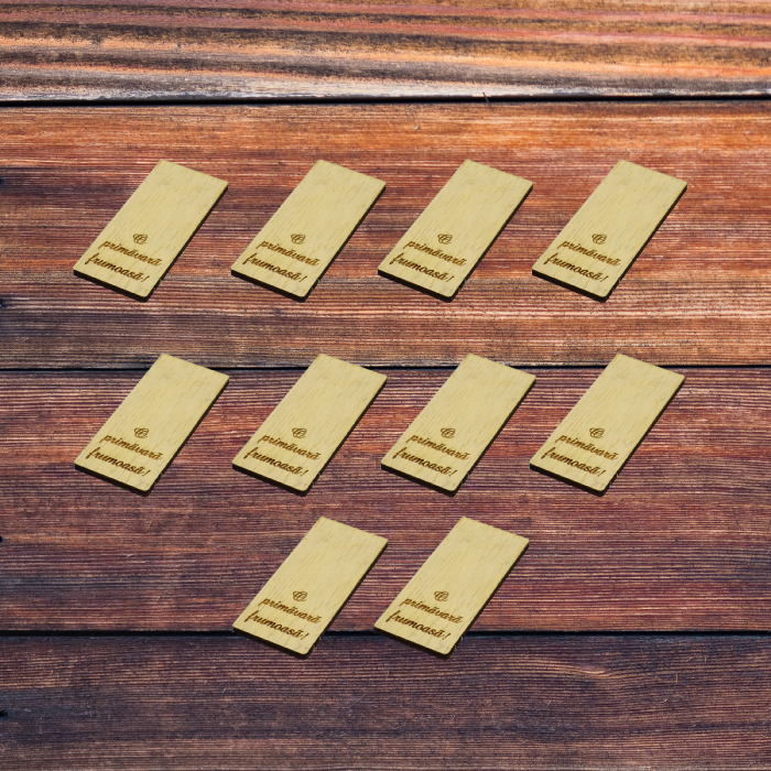 Blank lemn pentru magnet 8 martie- O primavara frumoasa (cerc, inima, fluture, romb, trifoi, floare, ovel, dreptunghi) [9]