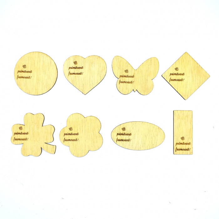 Blank lemn pentru magnet 8 martie- O primavara frumoasa (cerc, inima, fluture, romb, trifoi, floare, ovel, dreptunghi) [1]