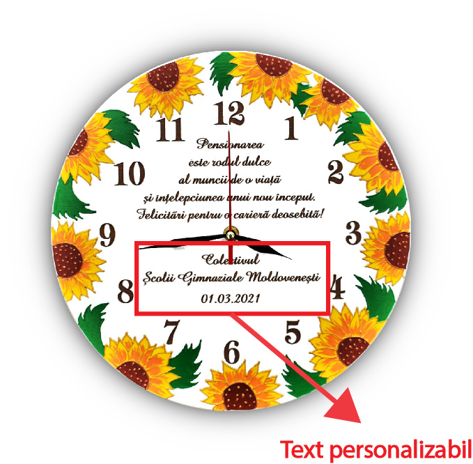 ceas-pictat-manual-cu-text-gravat-personalizat-pentru-pensionare-floarea-soarelui [3]