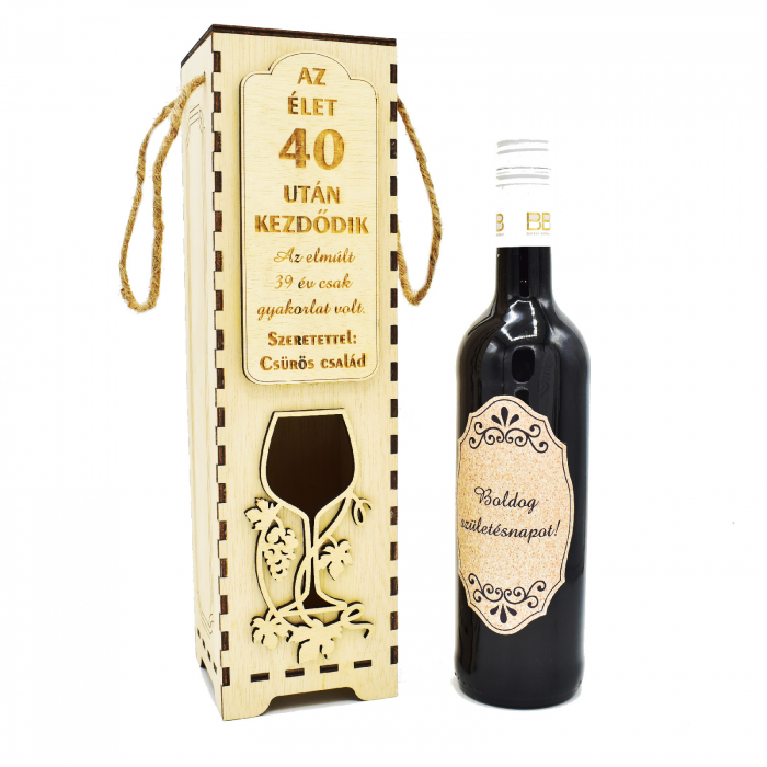 cutie-pentru-vin-cu-text-gravat-az-elet-40-utan-kezdodik [2]