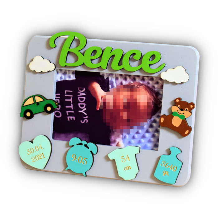 rama-personalizata-nou-nascut-masinute-ursulet [1]