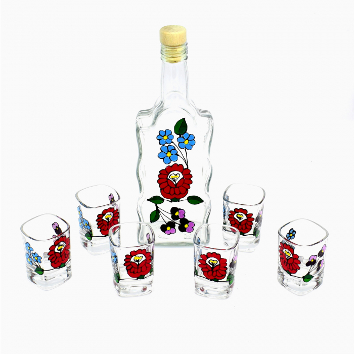 set-pentru-palinca-cu-motive-florale-kalocsai [1]