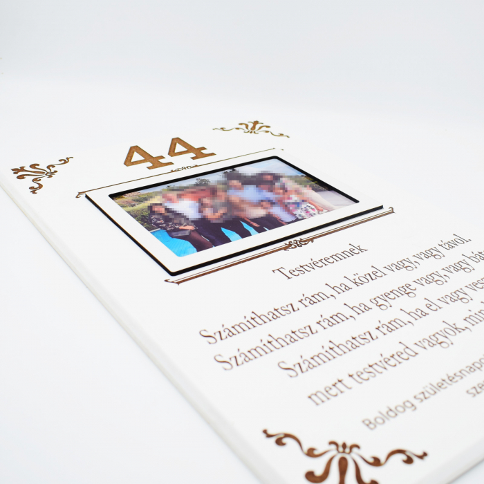 Tablou gravat si personalizat cu poza- Testveremnek-II [2]