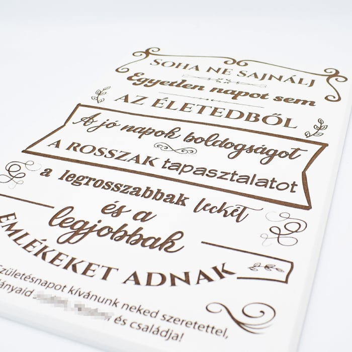 tablou-lemn-cu-text-gravat-soha-ne-sajnalj-egyetlen-napot-sem [2]