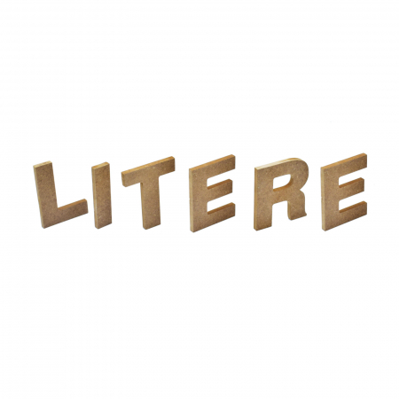 Materii prime - litere-mdf-10-cm