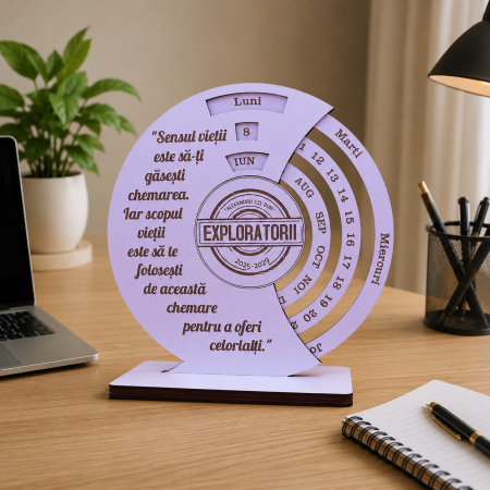 Calendare perpetuu personalizabile - calendar-lemn-perpetuu-personalizat-cadouri-corporate