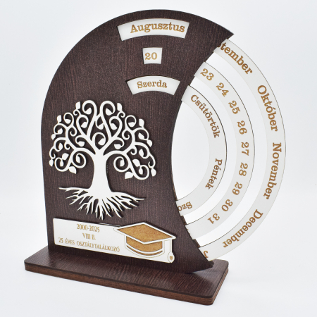 Calendare perpetuu personalizabile - calendar-perpetuu-personalizabil-din-lemn-absolvire-cu-toca