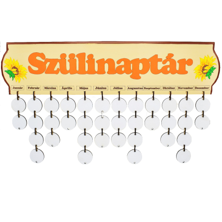 TOP - calendar-zile-de-nastere-szulinaptar-napraforgo