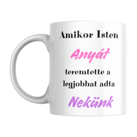 Cana personalizata/Személyre szabott bögrék - cana-personalizata-cadou-ziua-mamei