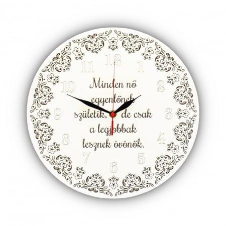 Absolvire/Sfarsit de an scolar - ceas-de-perete-din-lemn-gravat-ovono