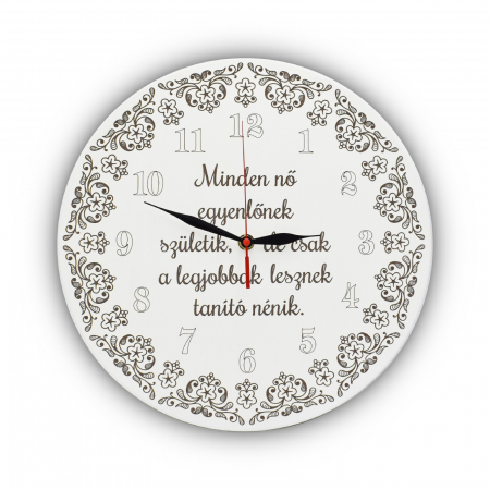 Ceasuri/Fali orak HU - ceas-de-perete-din-lemn-gravat-tanitono