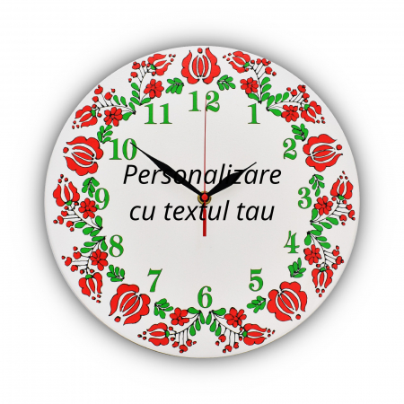 Ceas de perete, personalizabil-pictat manual [1]