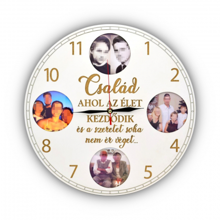 ceas-personalizat-cu-poza-si-text-gravat-csalad-ahol-az-elet-kezdodik