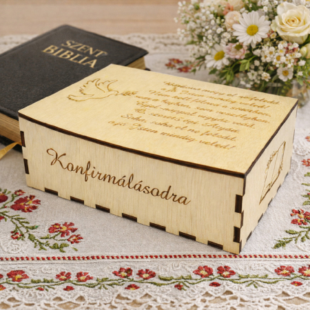 Cutie-de-amintiri-din-lemn-Bermalkozasra-Konfirmaciora