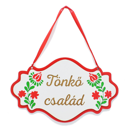 Decoratiuni pt. casa/ lakasdekoraciok HU - Decoratiune-intrare-usa-personalizabila-piros-zold