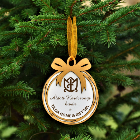 Decoratiuni CRACIUN personalizate - glob-personalizat-din-lemn-aldott-karacsonyt