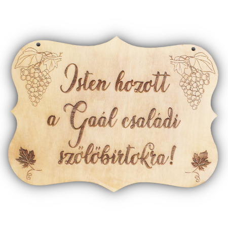 Panou/Tablou gravat pentru intrare-Connected to nature [1]