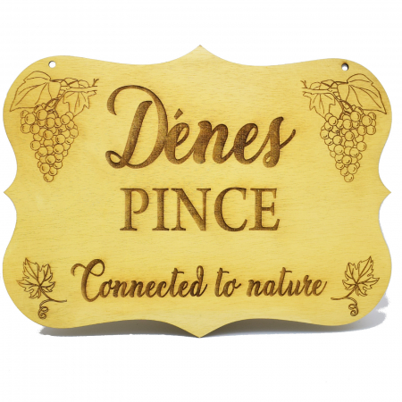 Tablouri gravate din lemn - Panou/Tablou gravat pentru intrare-Connected to nature
