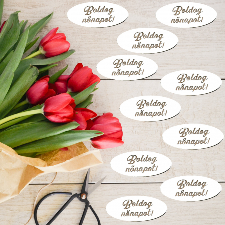 Accesorii pentru florarii - placute-tablite-gravate-cu-text-boldog-nonapot!