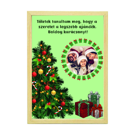 Rame foto personalizate - Rama-foto-personalizata-craciun-personalizata