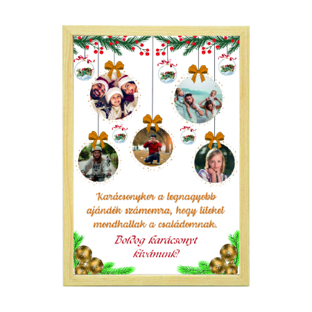 Rame foto personalizate - Rama-foto-personalizata-craciun-personalizat-familie-model2