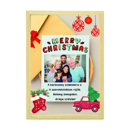 Rame foto personalizate - Rama-foto-personalizata-craciun-personalizata-model3