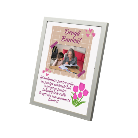 Rame foto personalizate - rama-foto-personalizata-cadou-draga-bunica
