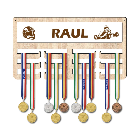 Camera copilului - suport-pentru-medalii-din-lemn-gokart