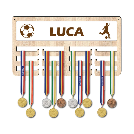Suport personalizat pentru medalii- fotbal