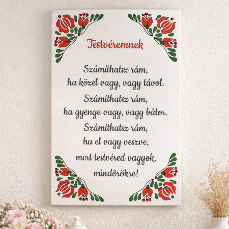 Tablouri gravate din lemn - tablou-gravat-pe-lemn-ajandek-testvernek