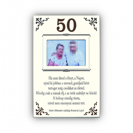 Tablouri gravate personalizate - Tablou gravat si personalizat cu poza-pentru-aniversare