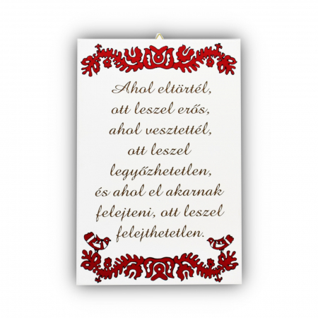 Tablouri gravate din lemn/ Gravirozott fali dekoraciok - tablou-lemn-cu-text-gravat-ahol-eltortel-ott-leszel-eros