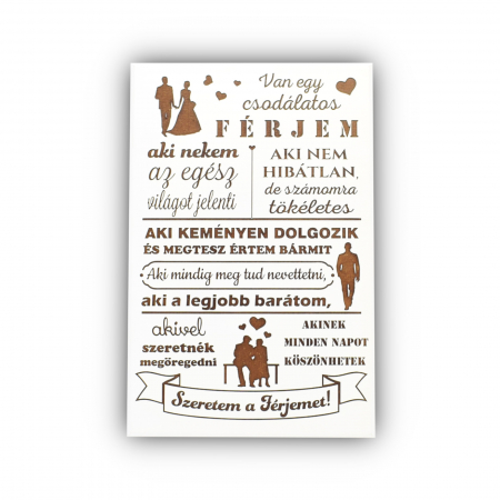 tablou-lemn-cu-text-gravat-van-egy-csodalatos-ferjem