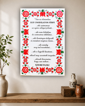 Cadouri - tablou-lemn-cu-text-gravat-van-az-eletemben-egy-csodalatos-ferfi