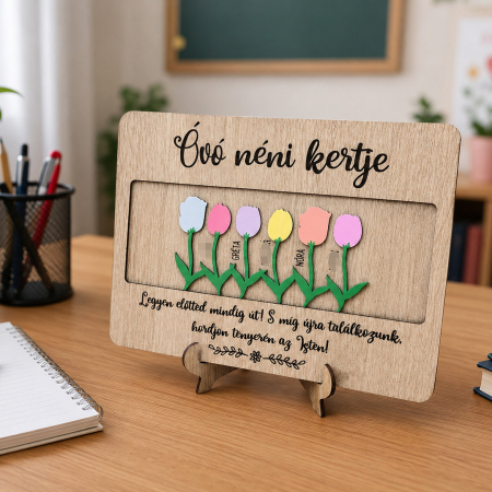 Decoratiuni pt. casa/ lakasdekoraciok HU - tablou-personalizat-din-lemn-cadou-pentru-educatoare