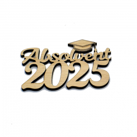 Accesorii - text-din-lemn-absolvent-2025