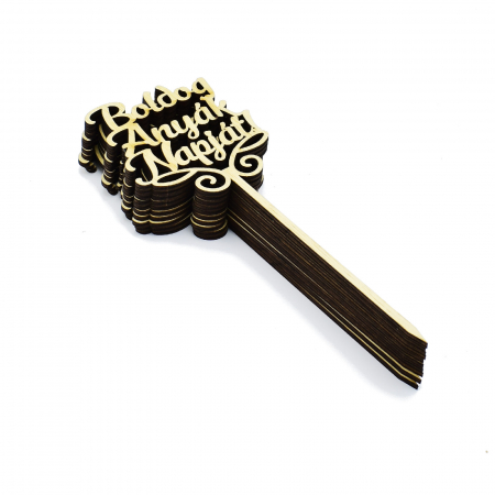 Toppere tort - topper-din-lemn-boldog-anyak-napjat