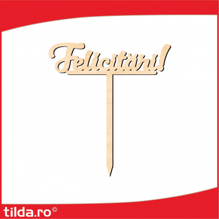 Toppere tort - topper-tort-din-lemn-felicitari