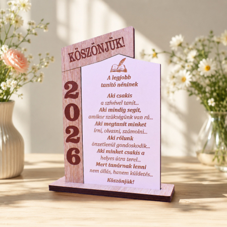 Decoratiuni pt. casa/ lakasdekoraciok HU - trofeu-a-legjobb-tanito -neni-Cadou-invatatoare