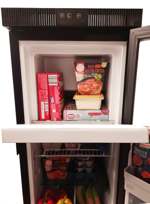 150 litri ÎxLxA: 149×41,8×56 cm cu compartiment congelator, înlocuiește Thetford [17]