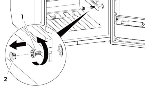 85 litri ÎxLxA: 78×48×44 cm cu compartiment congelator detașabil [16]